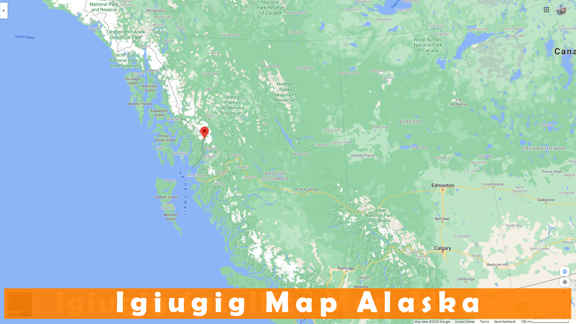 igiugig Alaska Map